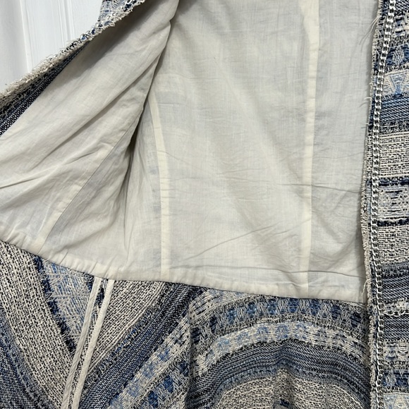 Rebecca Taylor Tweed Peplum Blazer Jacket - Picture 7 of 17